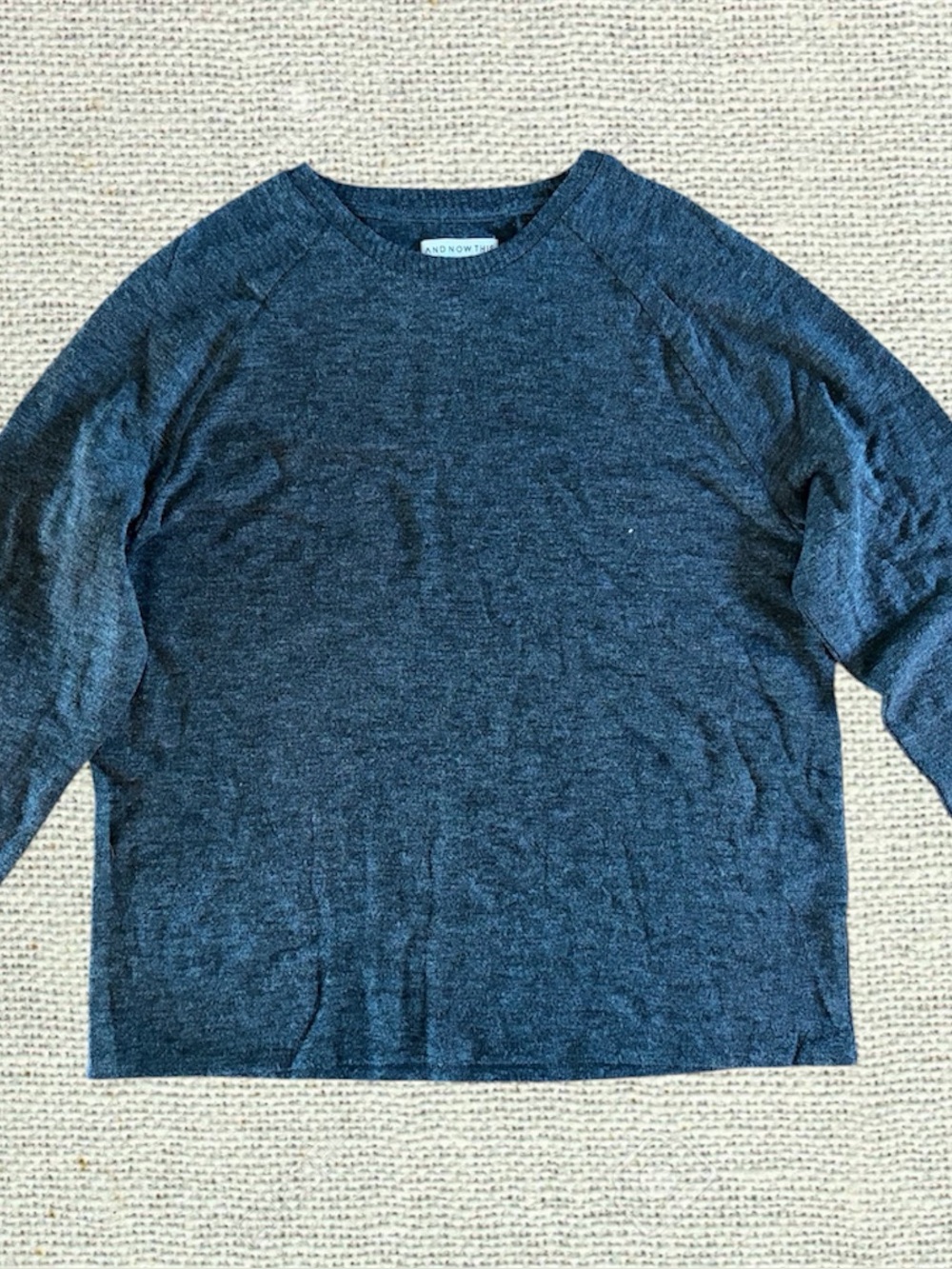 NEW And Now This Gray Crewneck Sweater M